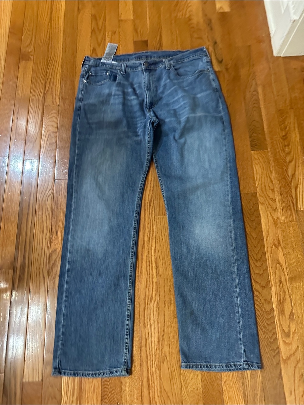 Levi's Relaxed Straight Jeans in Blue Wash